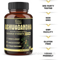 Supplemento delle capsule Ashwagandha per il supporto alla risposta allo stress